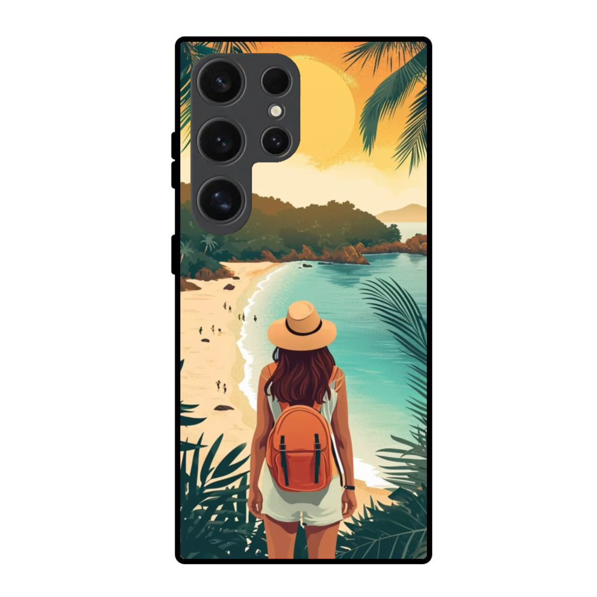 Beach Vibe Phone Cover, Slim and Lightweight
