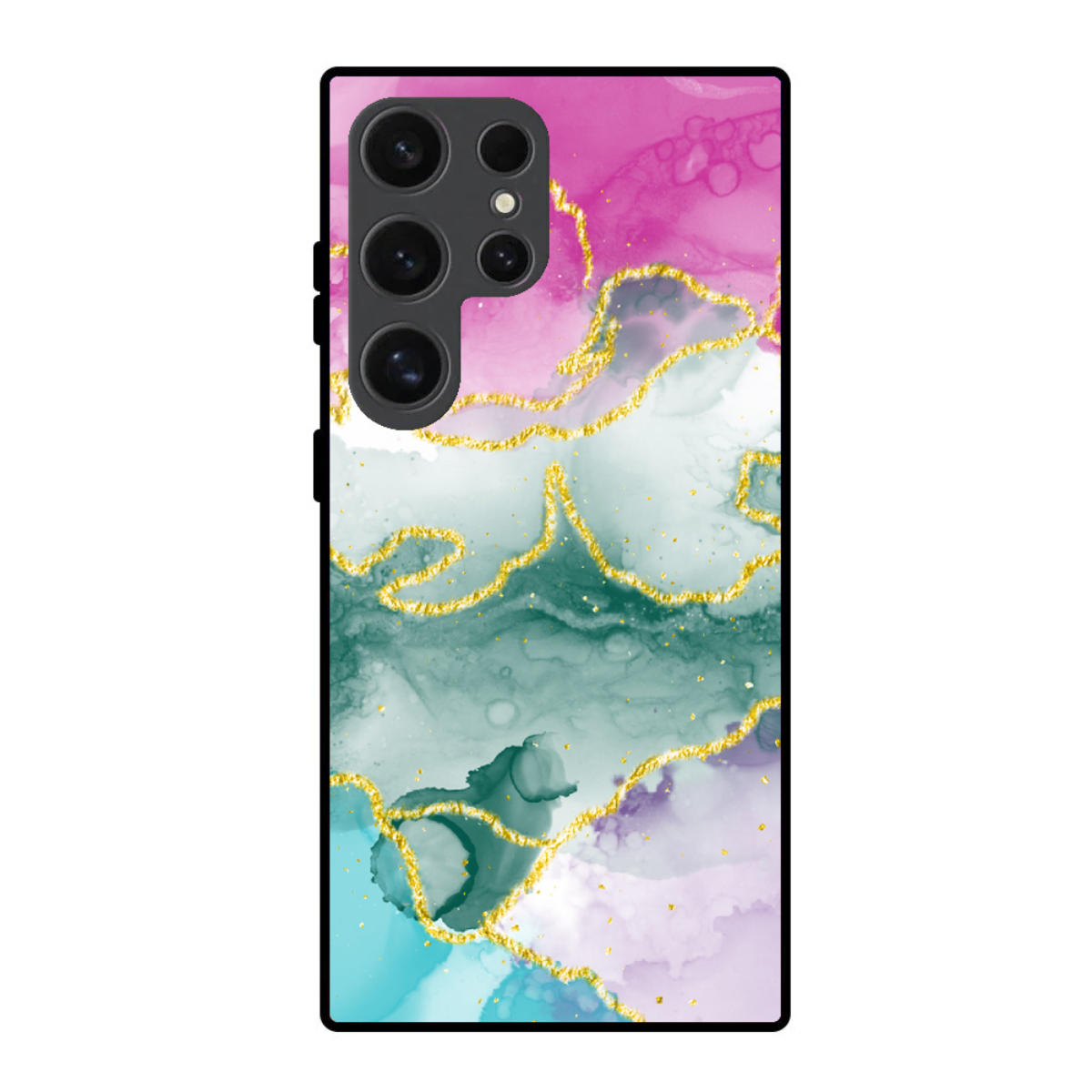 Abstract Colorful Marble Phone Cover, Slim and Lightweight