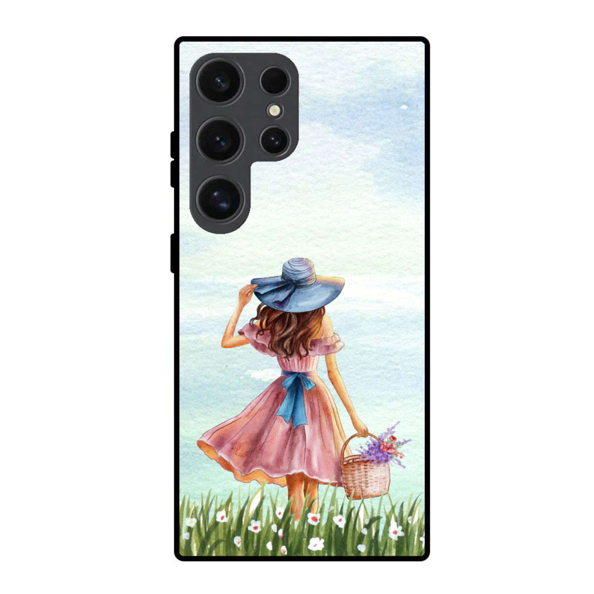 Summer Girl Phone Cover, Slim and Lightweight