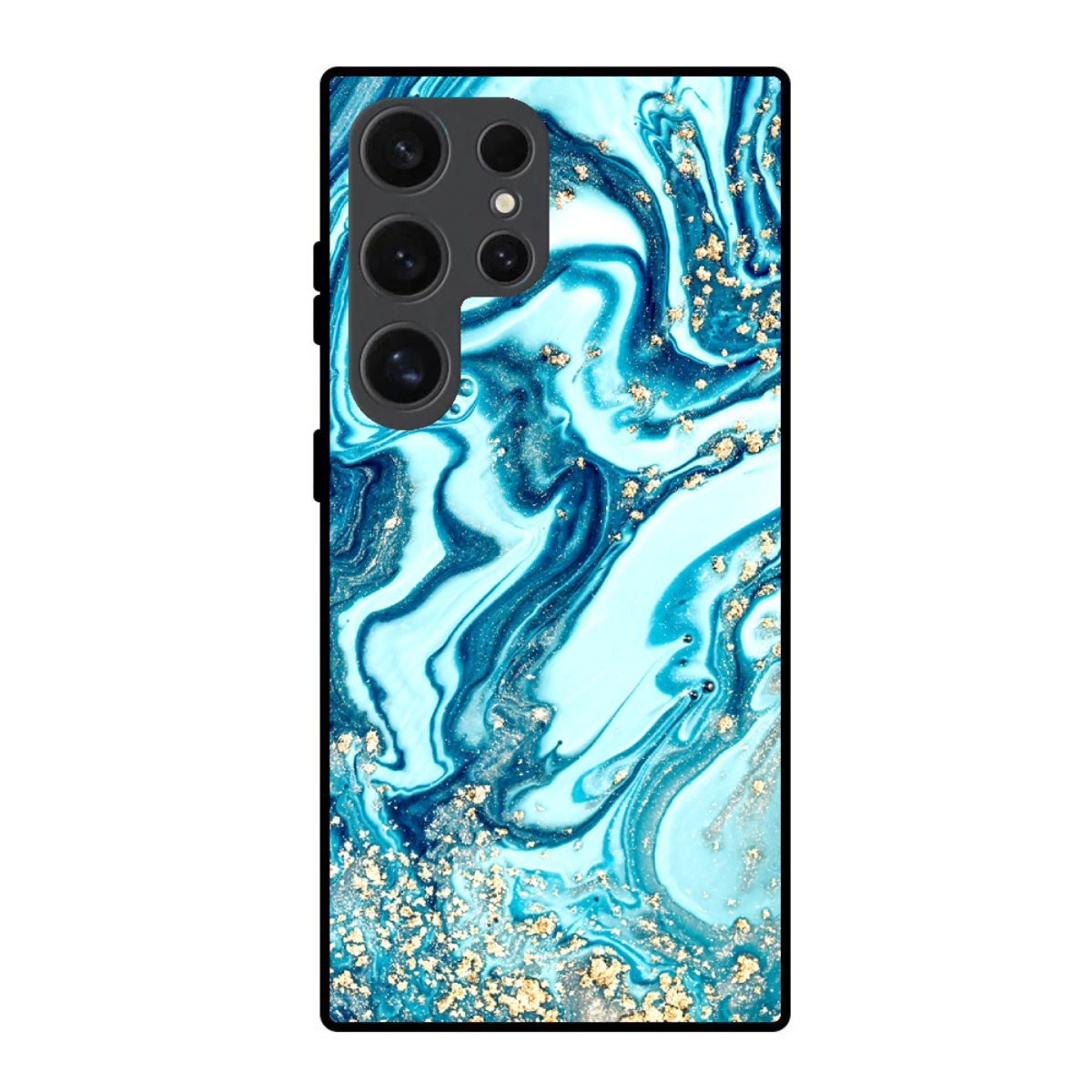 Fluid Marble Phone Cover, Slim and Lightweight