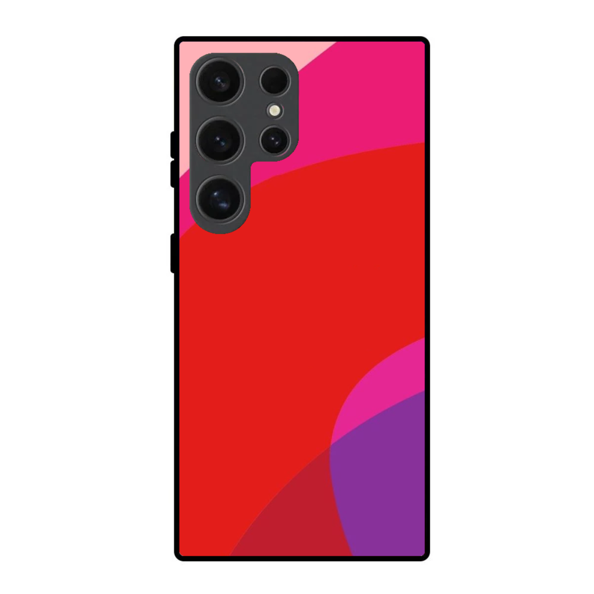 Red Solid Phone Cover, Slim and Lightweight