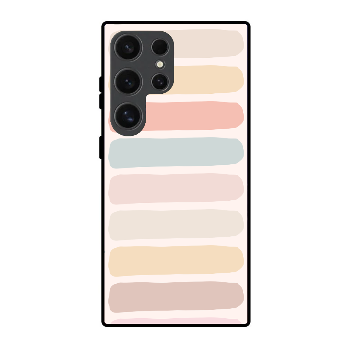 Pastel Shapes Phone Cover, Slim and Lightweight