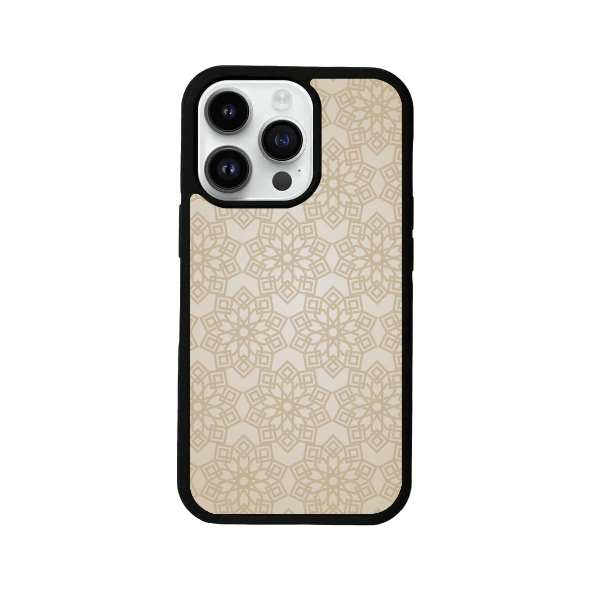 Ethnic Arabic Pattern Glass Case