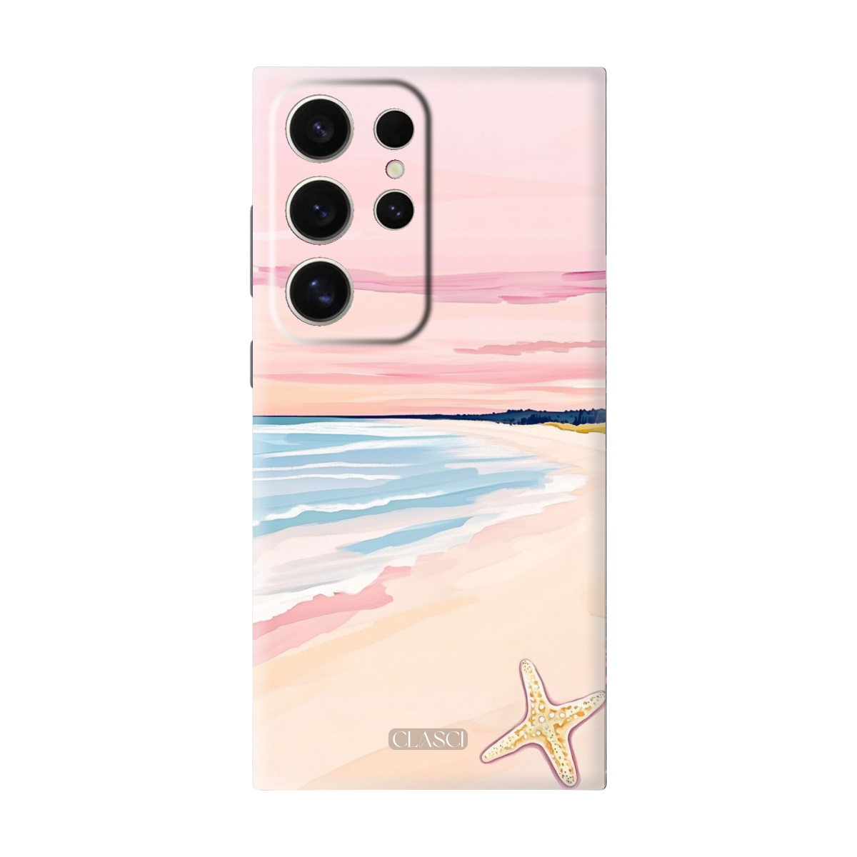 Aesthetic Ocean Illustration Silicone Phone Case