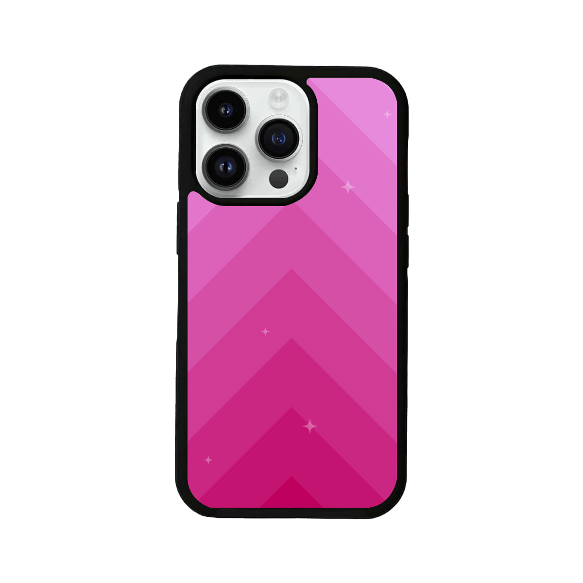 Stunning Pink Gradient Solid Mobile Case