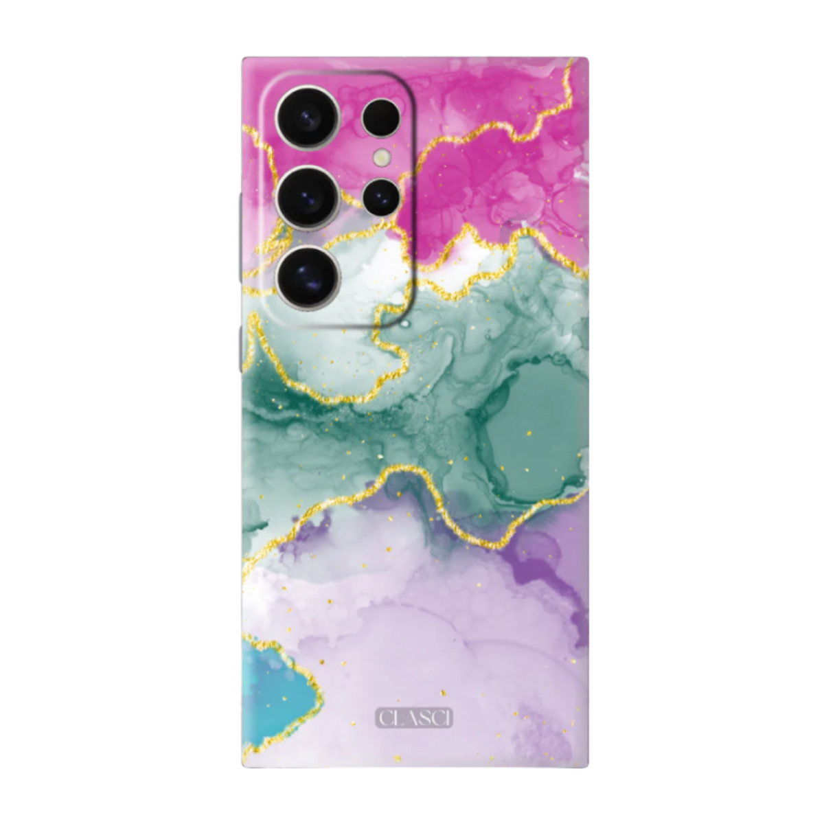 Abstract Colorful Marble Phone Cover, Slim and Lightweight