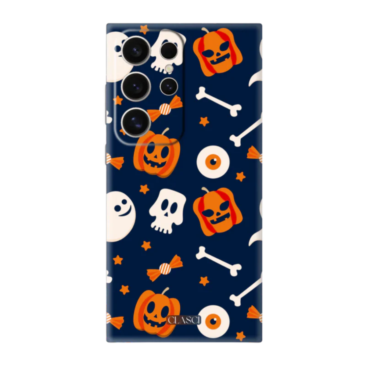 Abstract Halloween Phone Cover, Slim and Lightweight