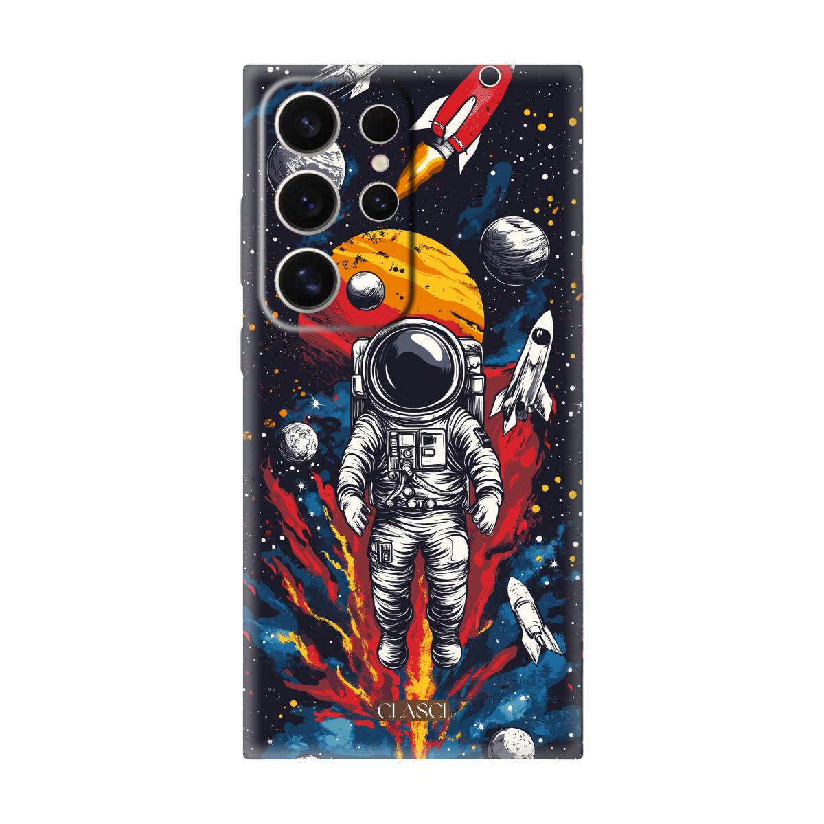 Adventurous Astronaut Phone Cover, Slim and Lightweight