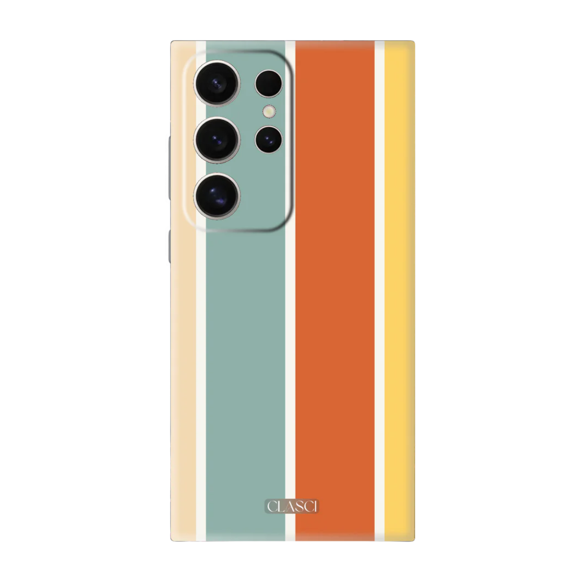Blue And Orange Color Palette Silicone Phone Case