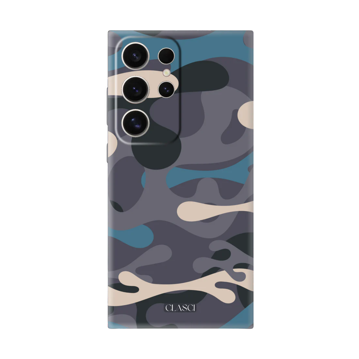 Blue Water Camouflage Phone Cover, Slim and Lightweight