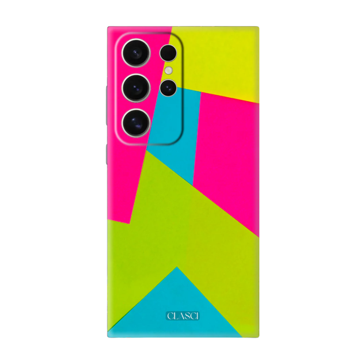 Colorful Modern Blocks Solid Silicone Phone Case