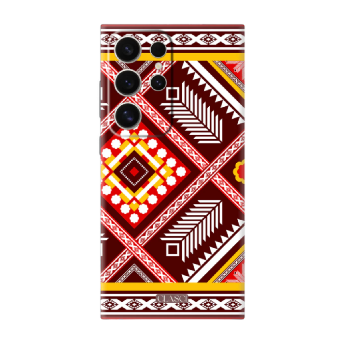 Ethnic Aztec Motifs Pattern Silicone Phone Case