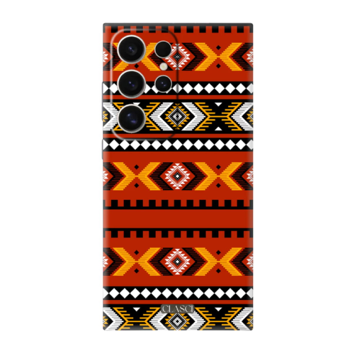 Ethnic Oriental Pattern Silicone Phone Case