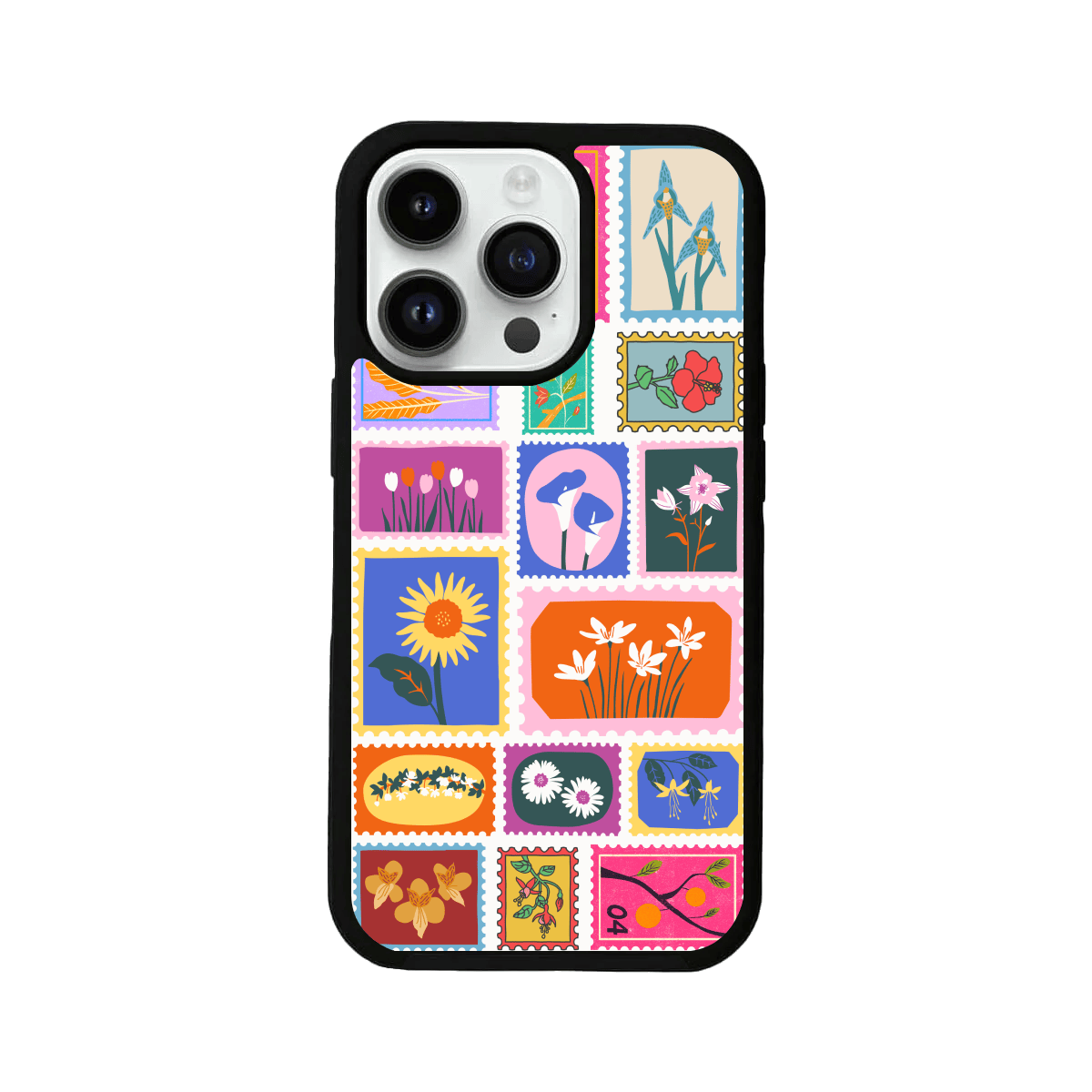 Floral Stamps Cover, Durable and Lightweight