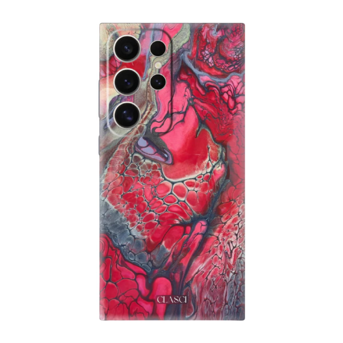 Fluid Marble Phone Cover, Slim and Lightweight