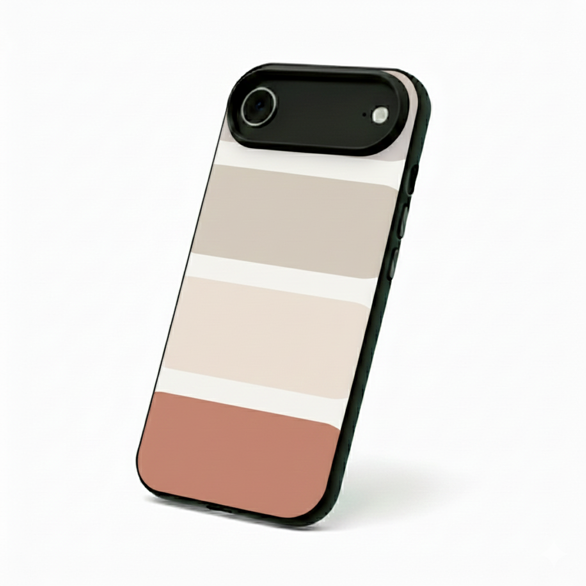Nude Color Stripes iPhone Cover