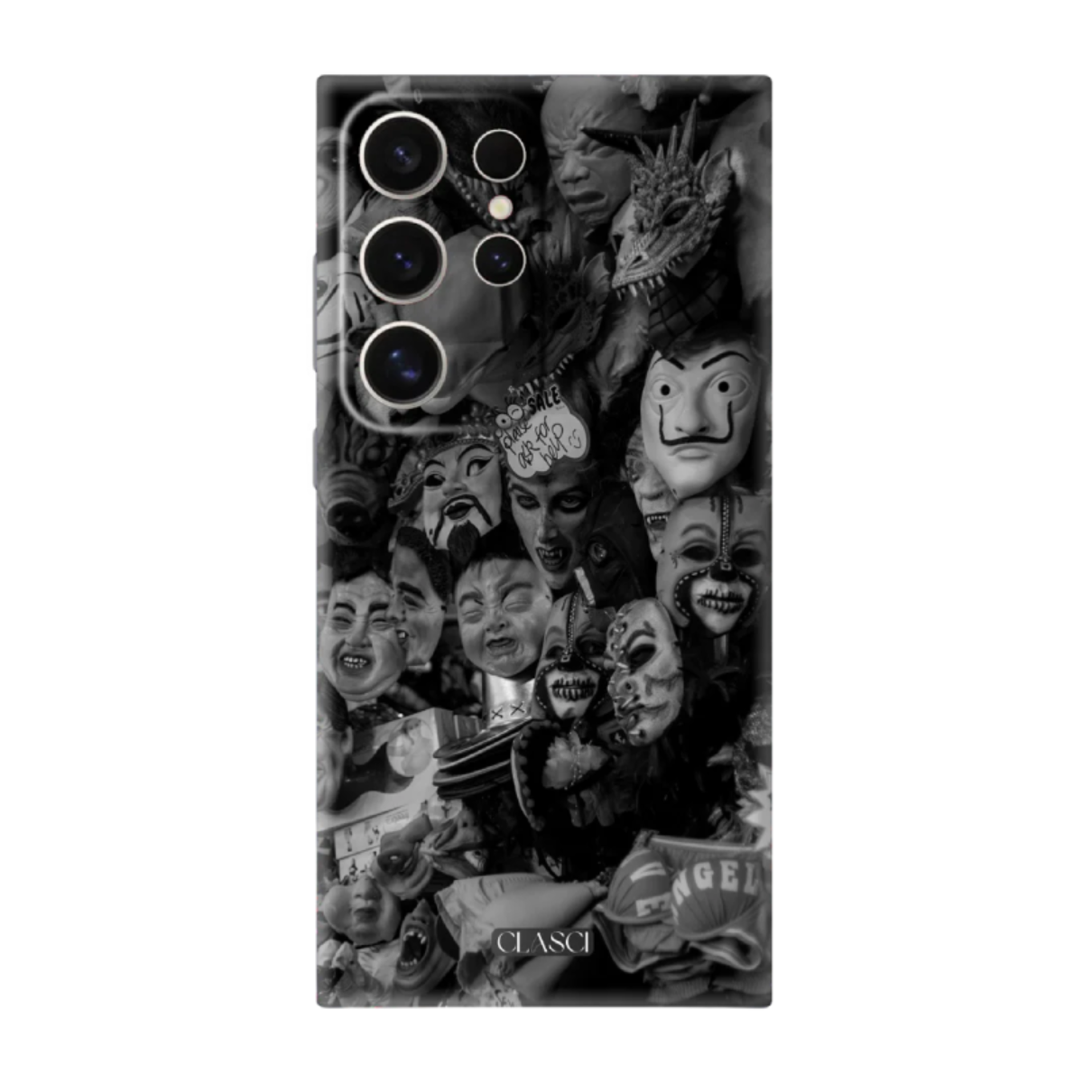 Halloween Masks Silicone Phone Case