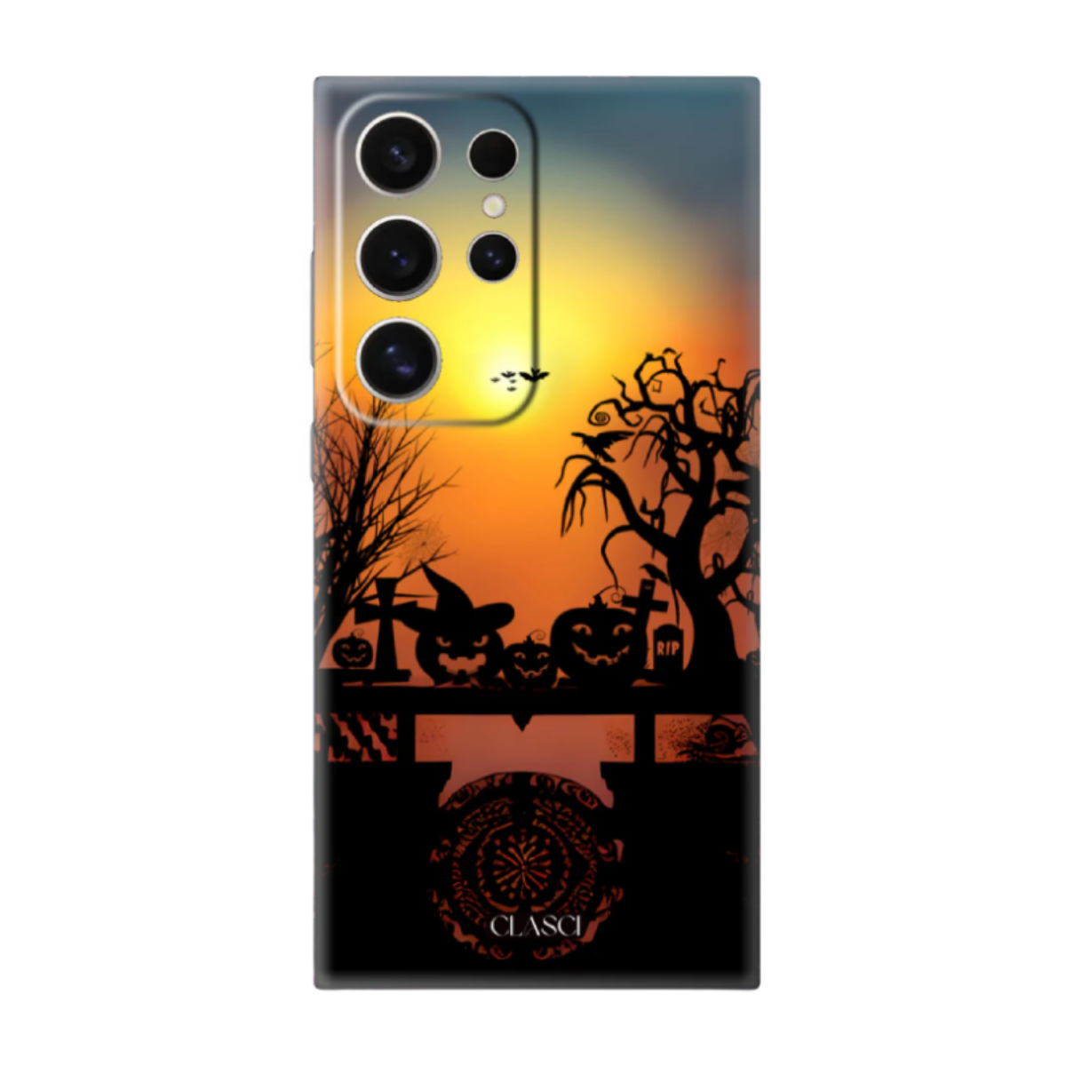 Halloween Silhouette Silicone Phone Case