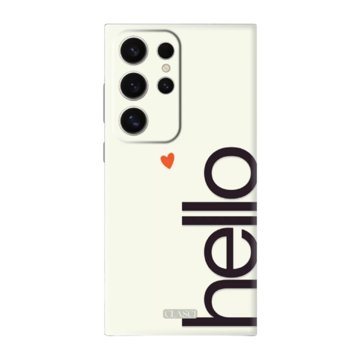 Hello World Solid Silicone Phone Case
