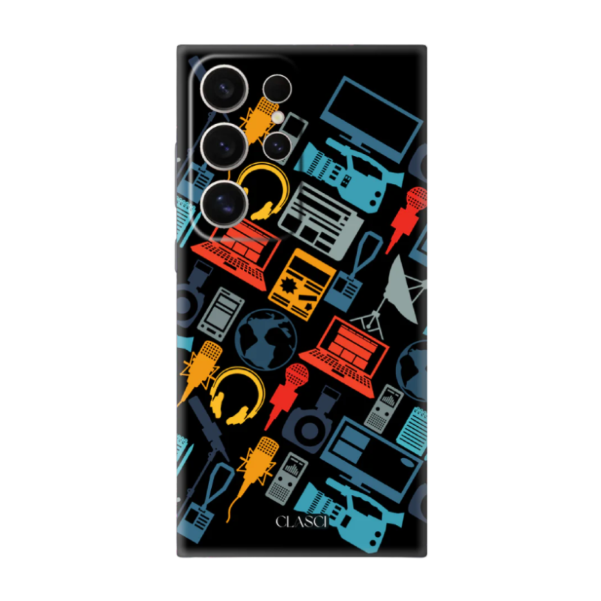 Journalism Icons Inspired Silicone Phone Case