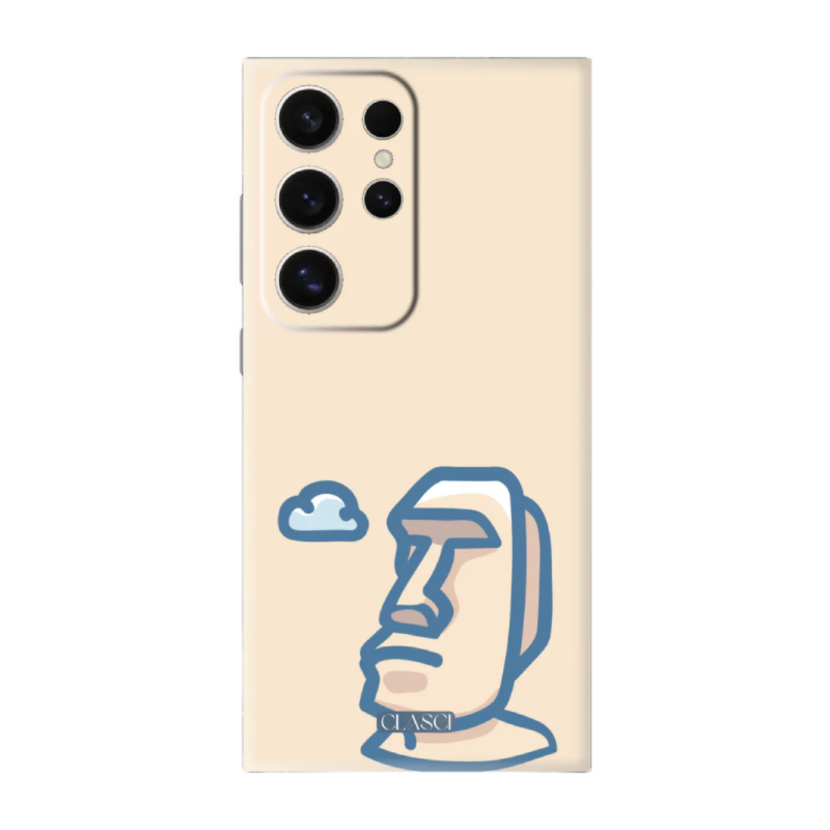 Moai Island Phone Cover, Slim and Lightweight