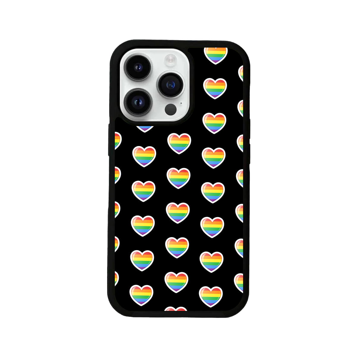 My Pride Rainbow Heart iPhone Cover