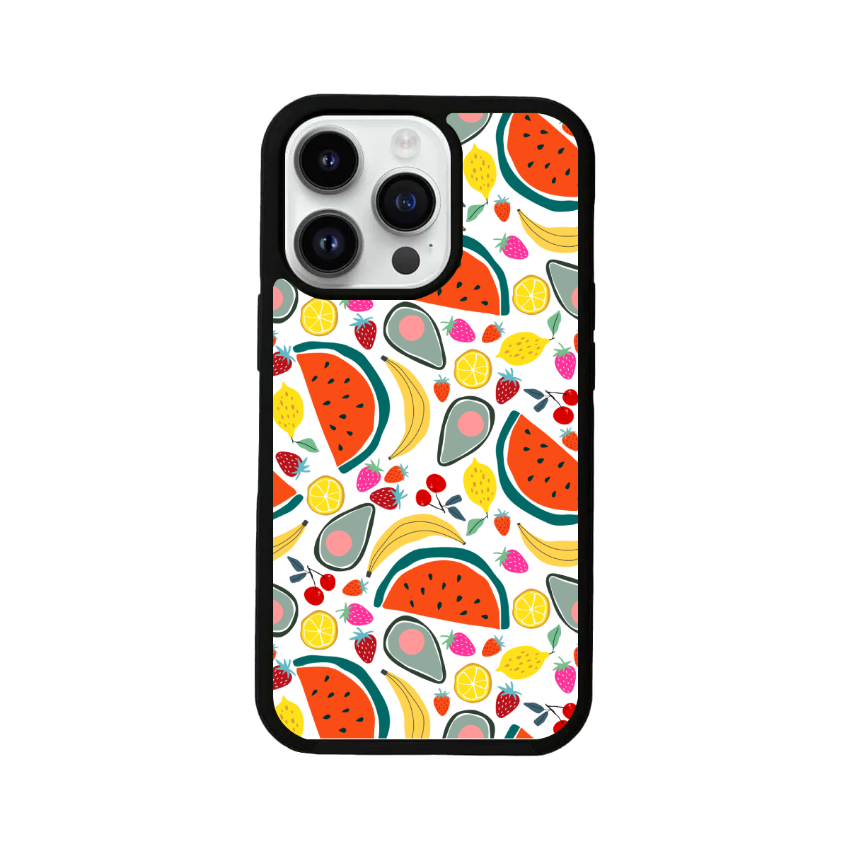 Vibrant Summer Fruit Design iPhone Cover
