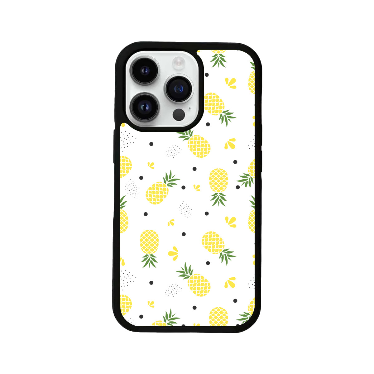 Summer Pineapple Vibes Design iPhone Cover