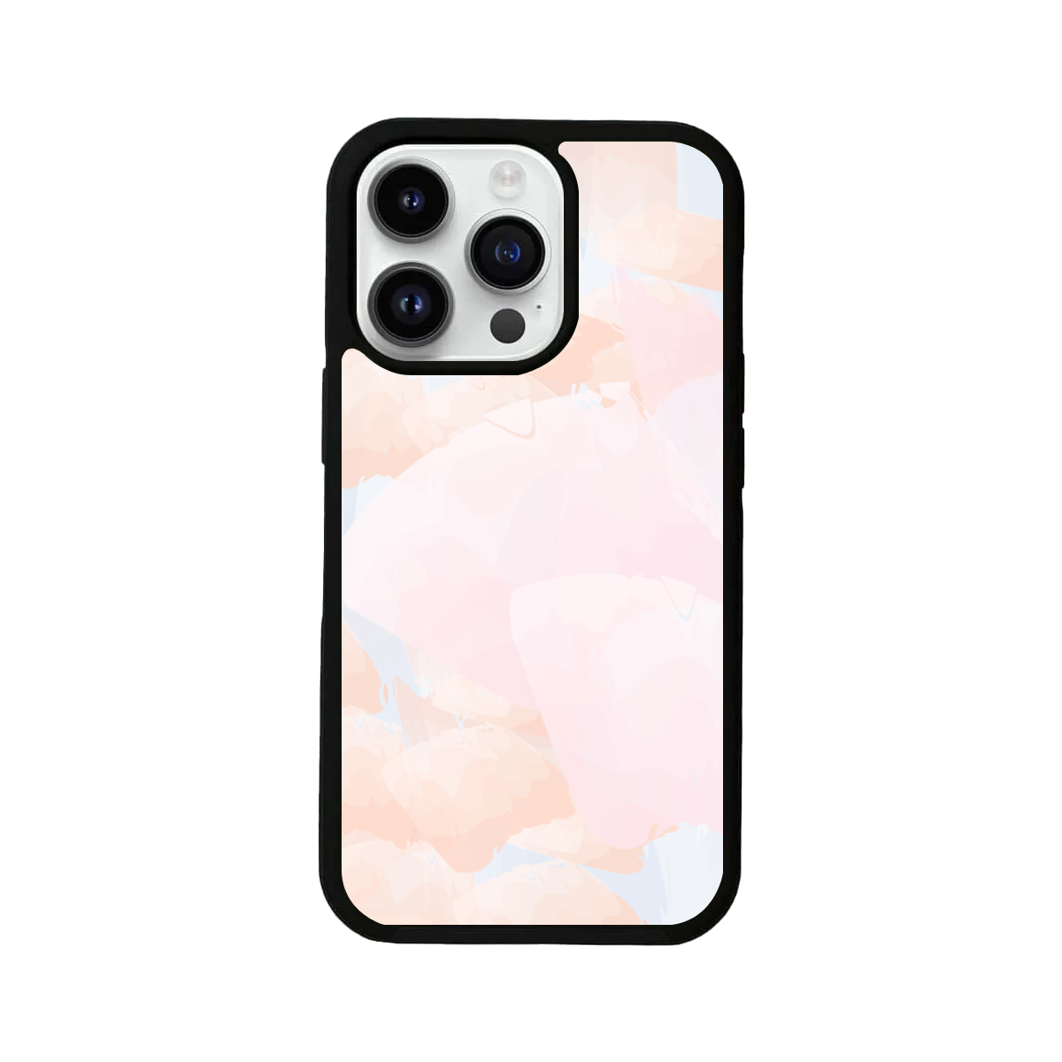 Pink Cloud With A Blue Sky Pattern iPhone Cover