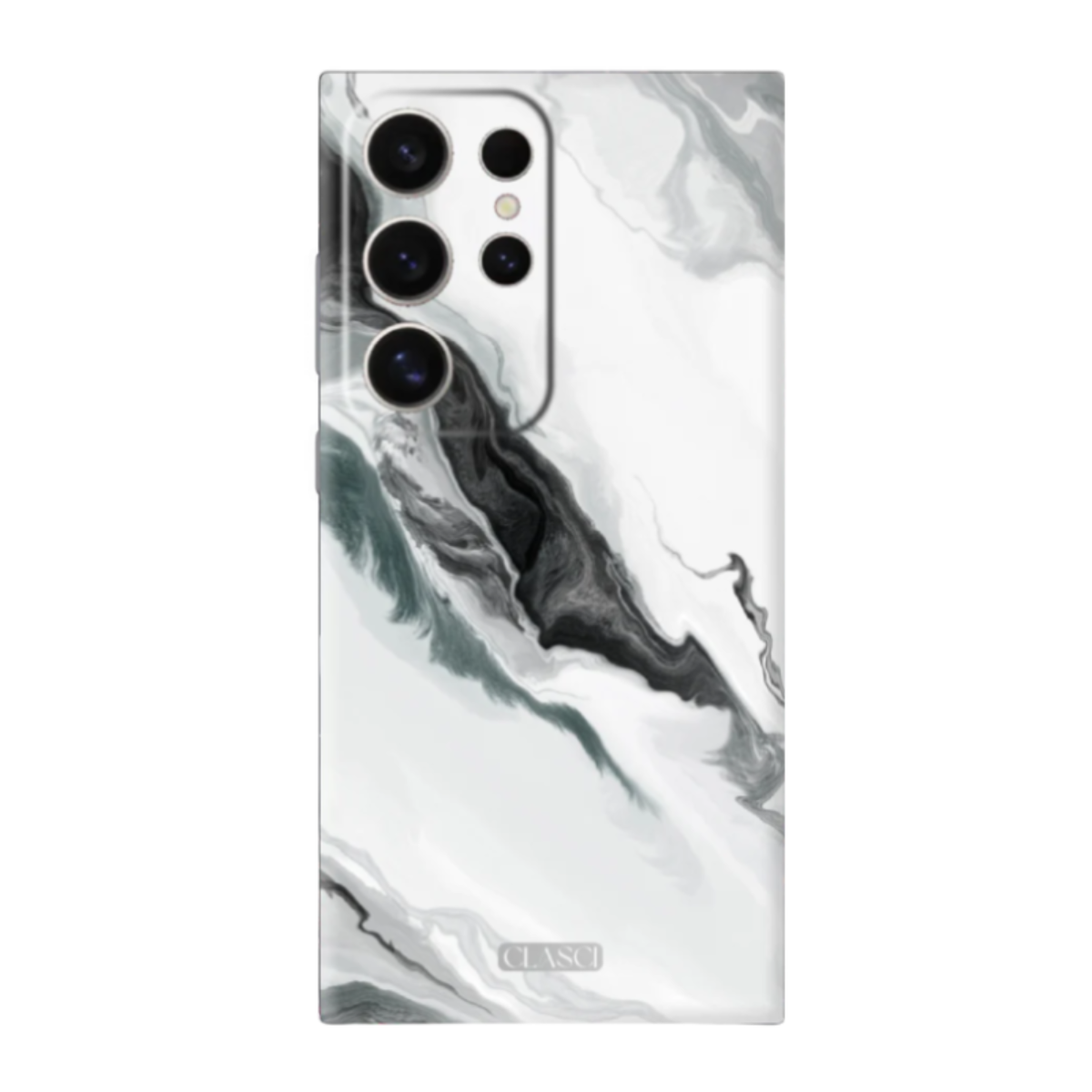 Modern Graphic Texture Pattern Marble Silicone Phone Case