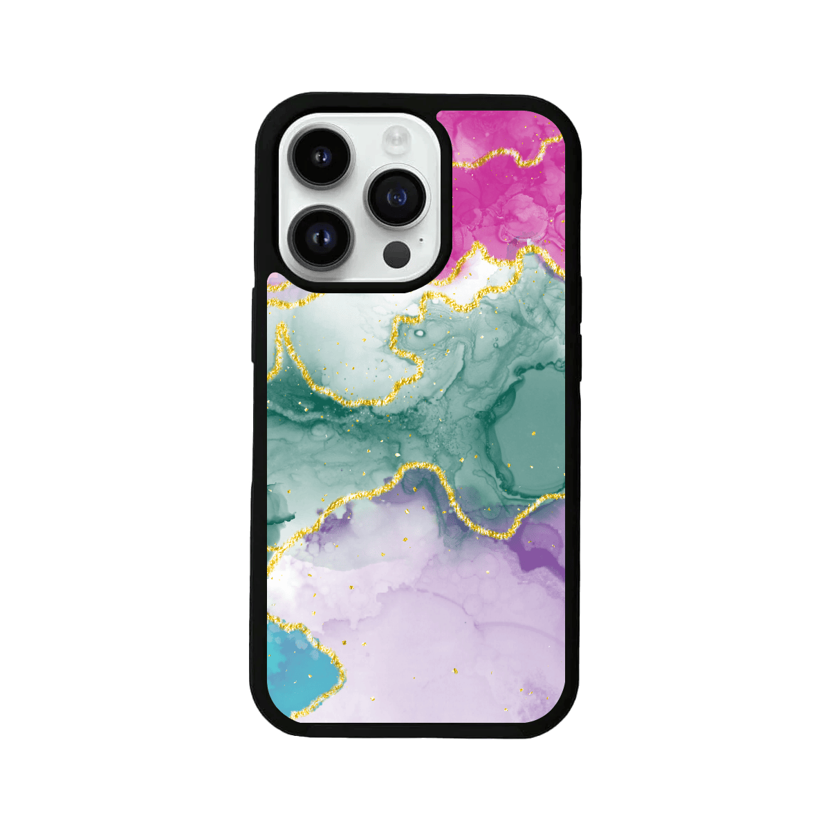 Liquid Abstract Colorful Marble Design Mobile Case