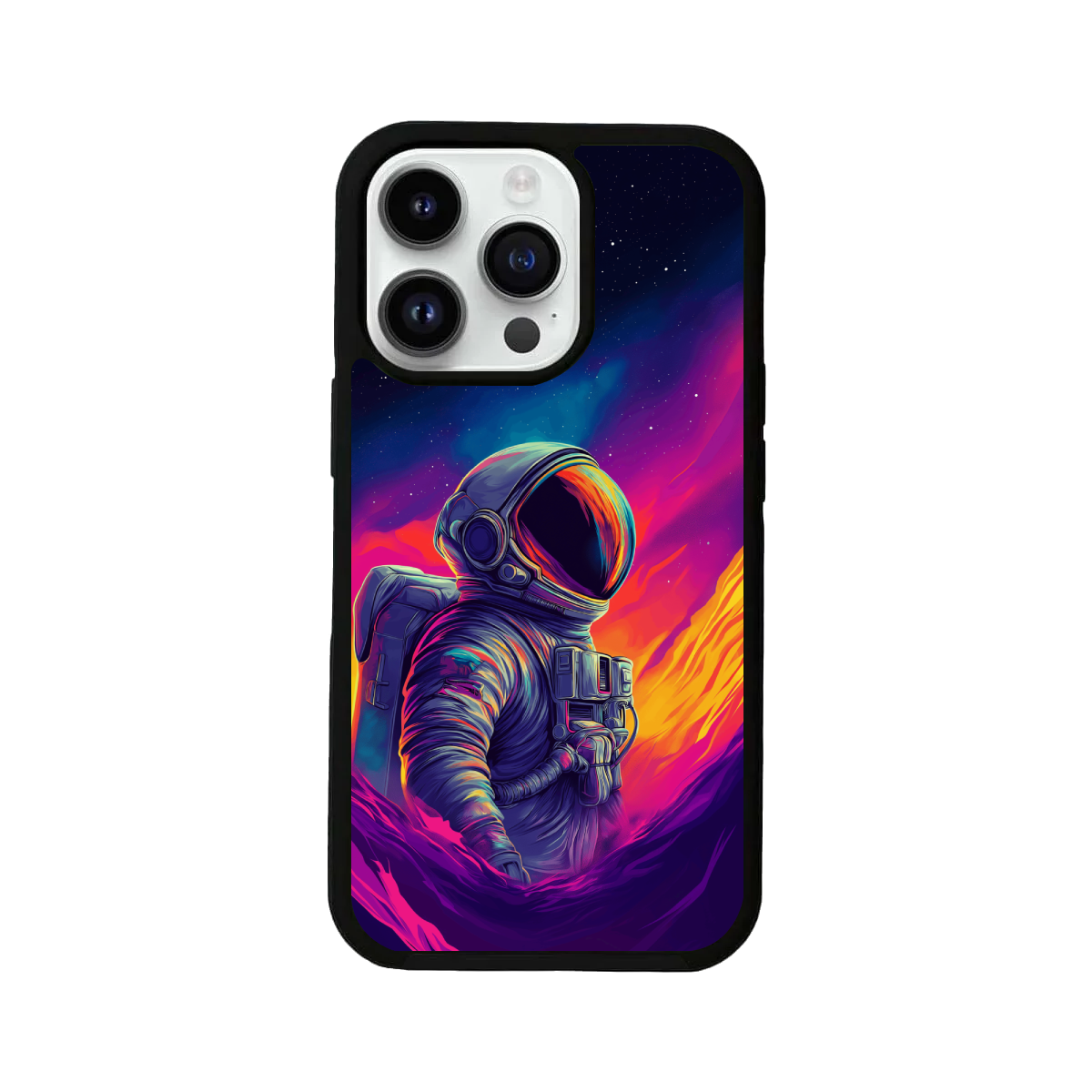 Neon Galaxy Cover, Durable and Lightweight