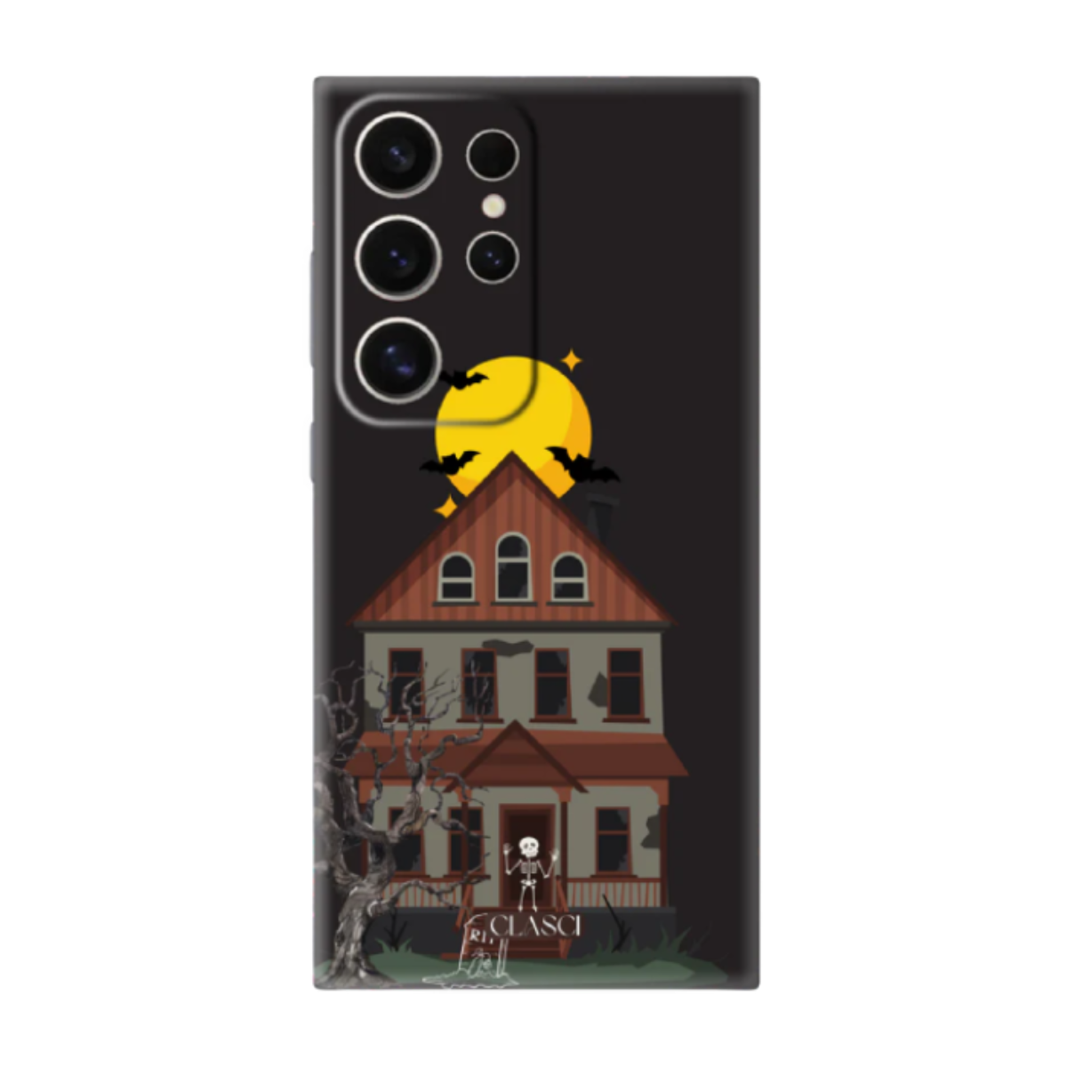 Old Abandoned Haunted House Silicone Phone Case