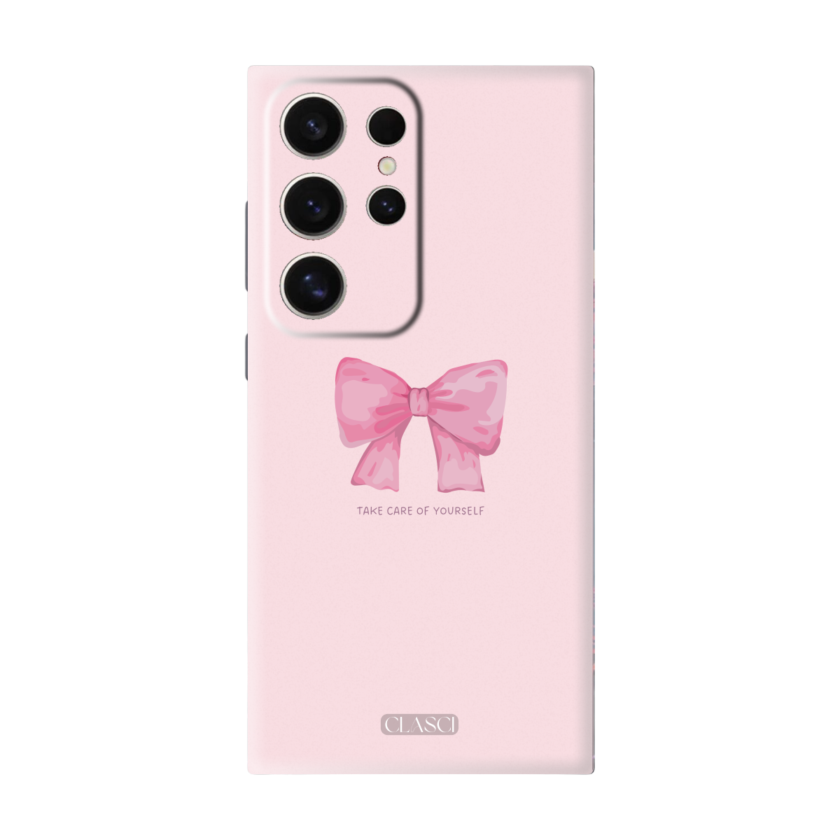 Pink Bow Phone Cover, Slim and Lightweight
