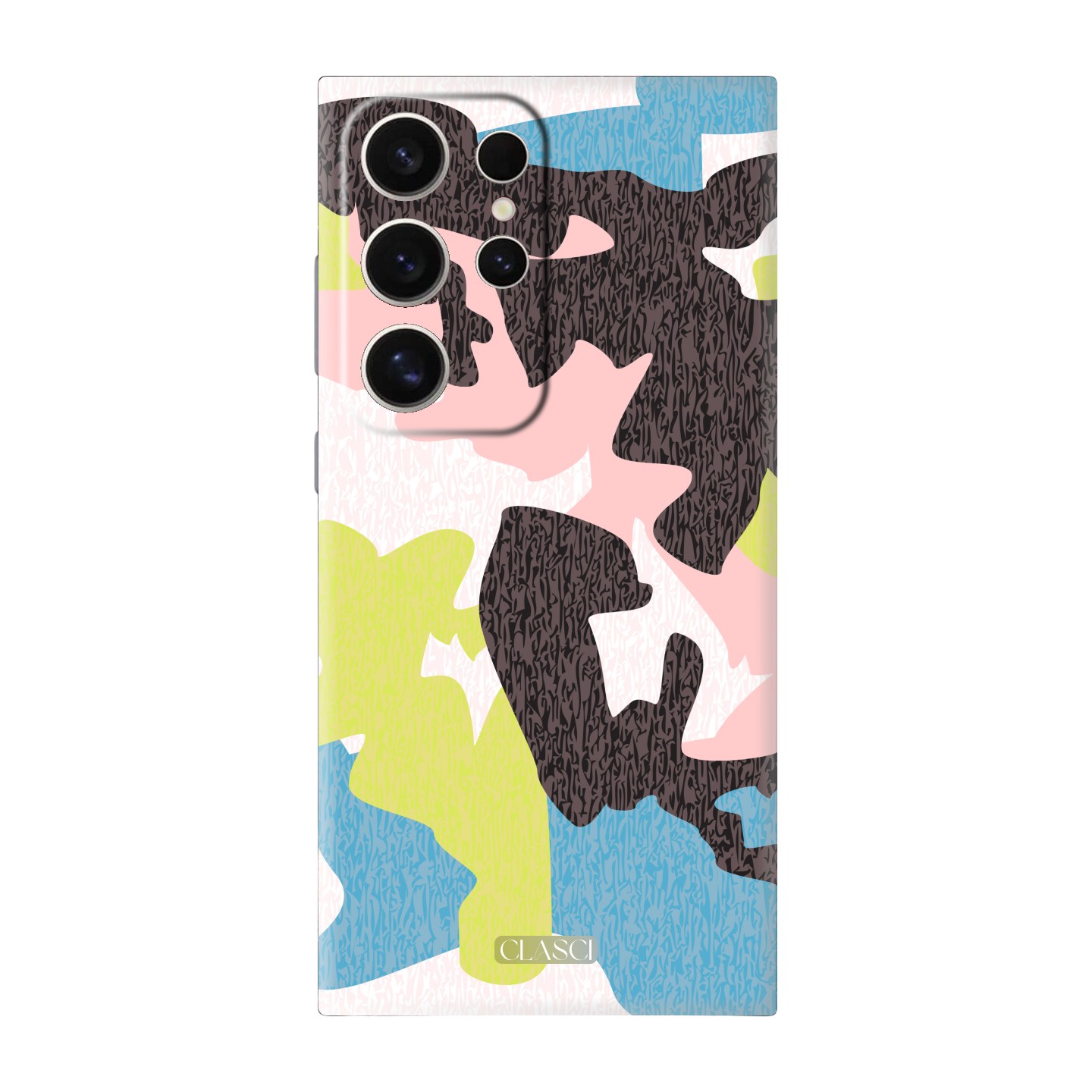 Pink Lime Camo Phone Cover, Slim and Lightweight