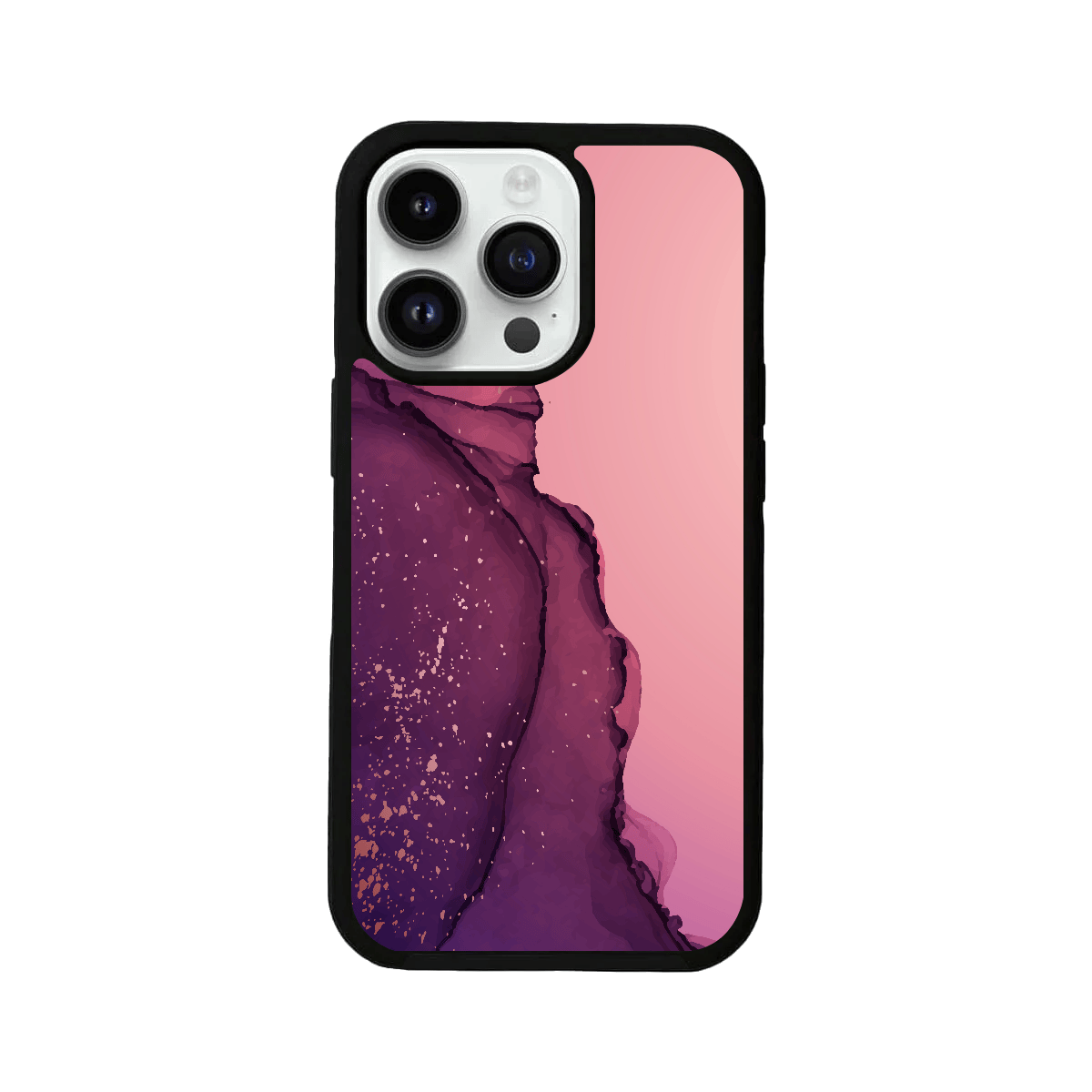 Pink & Purple Marble Cover, Durable and Lightweight