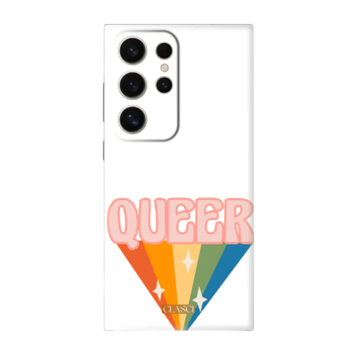 Queer Sticker Phone Cover, Slim and Lightweight