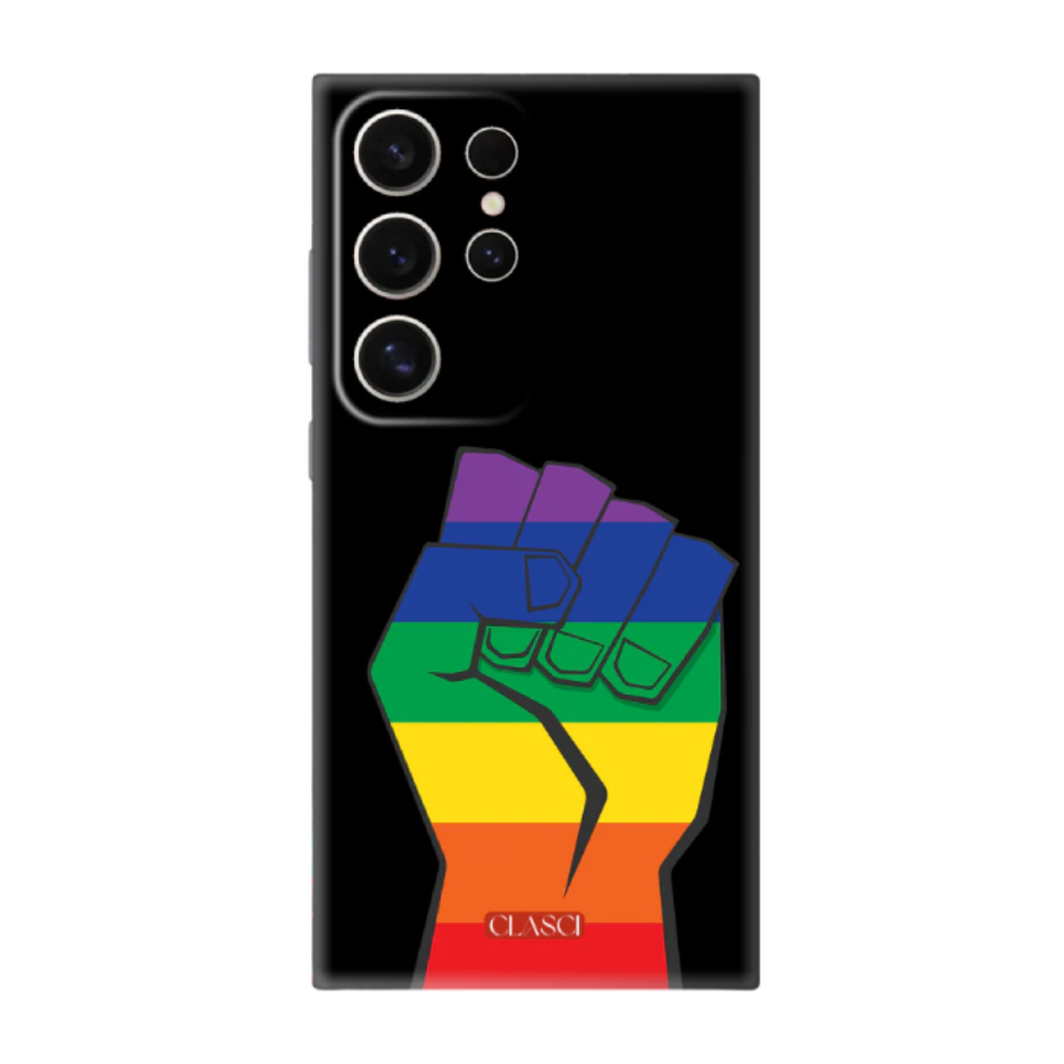 Rainbow Punch Phone Cover, Slim and Lightweight