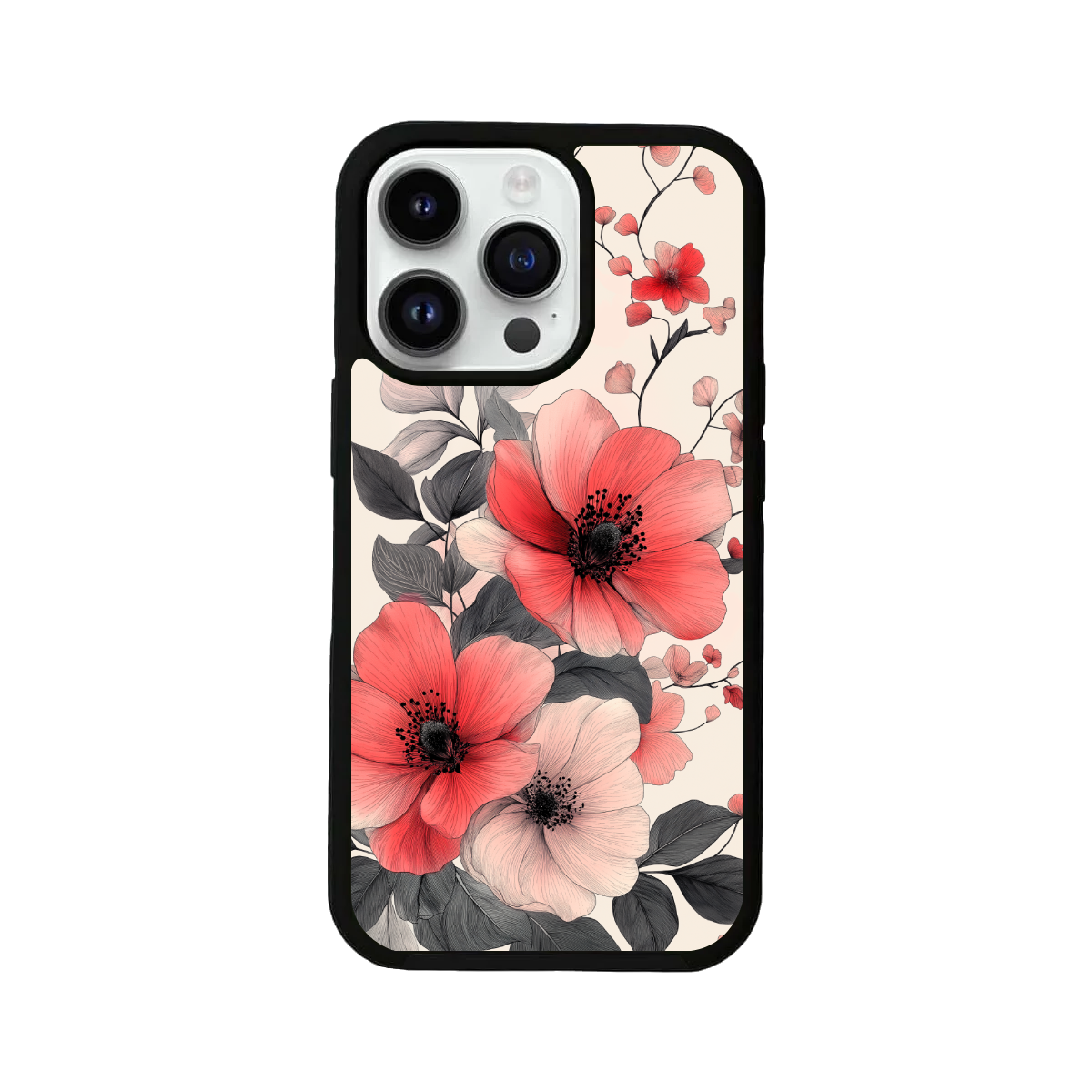Red Poppy Floral Cover, Durable and Lightweight