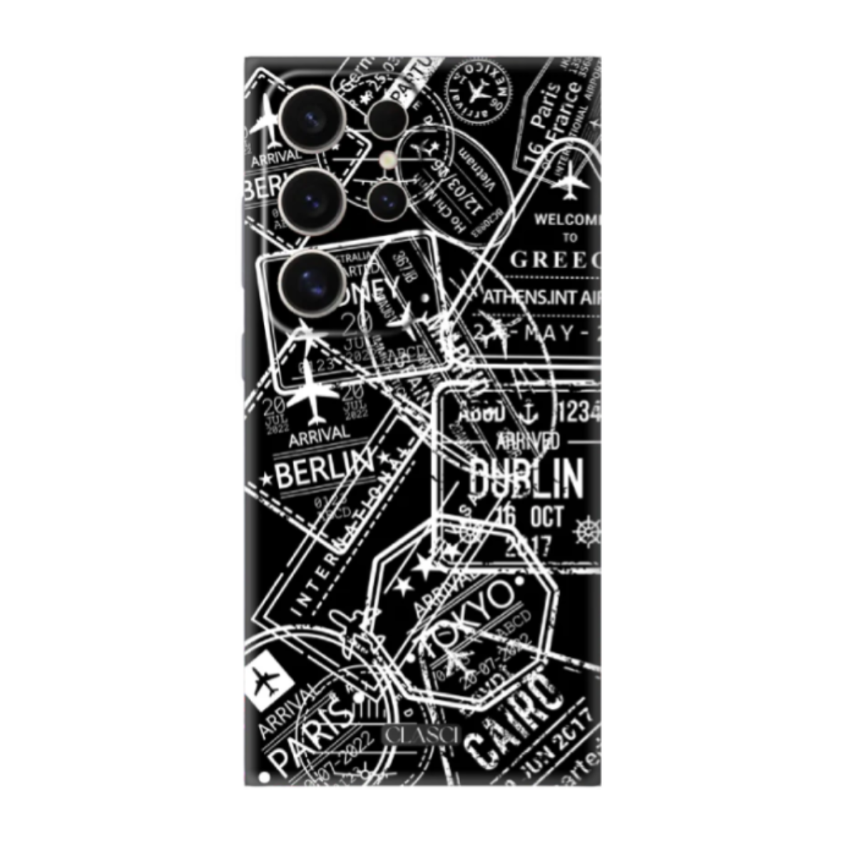 Retro Passport Phone Cover, Slim and Lightweight