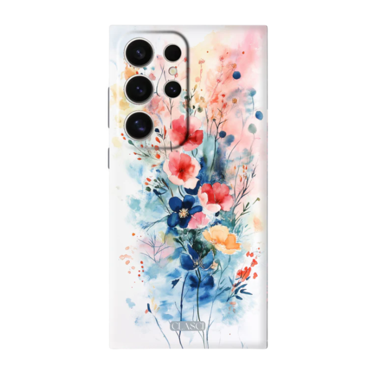 Blooming Spring Floral Silicone Phone Case
