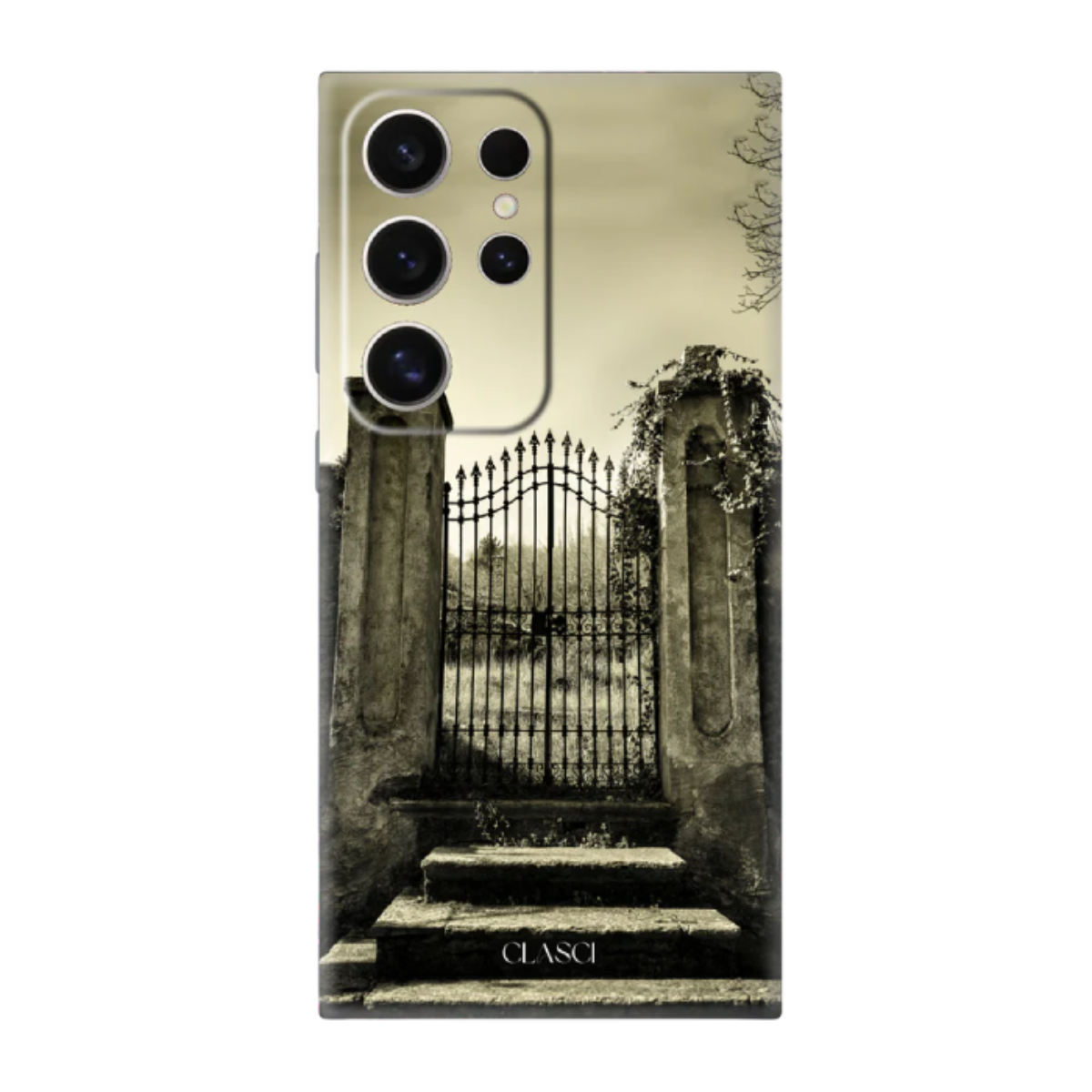 Scary Monotone Samsung Phone Cover