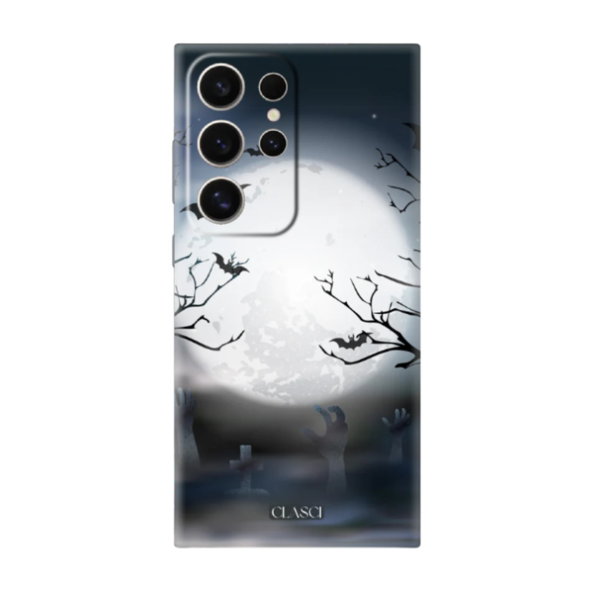 Scary Dark Night Silicone Phone Case