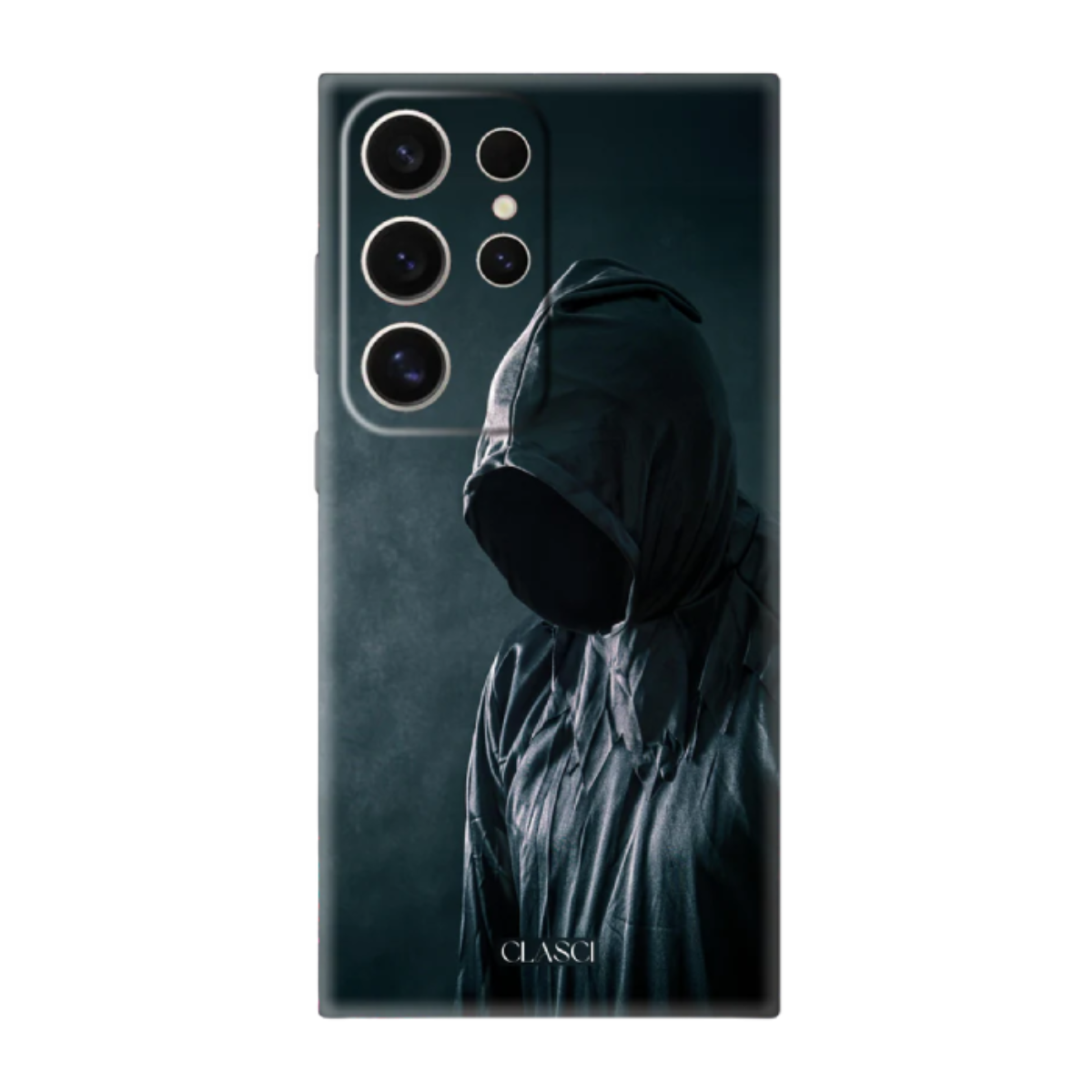 Scary Figure Design Silicone Phone Case