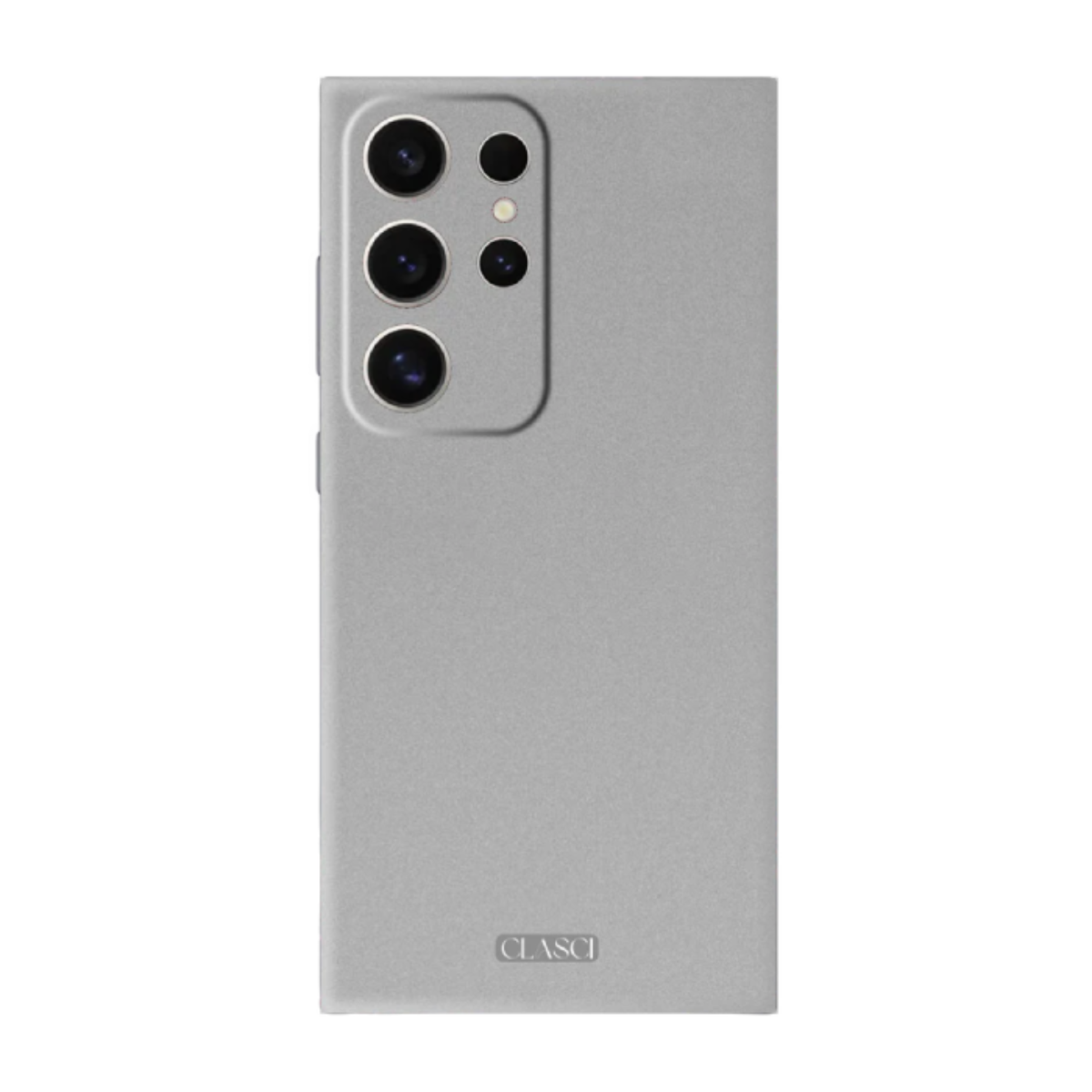 Silver Color Silicone Phone Case