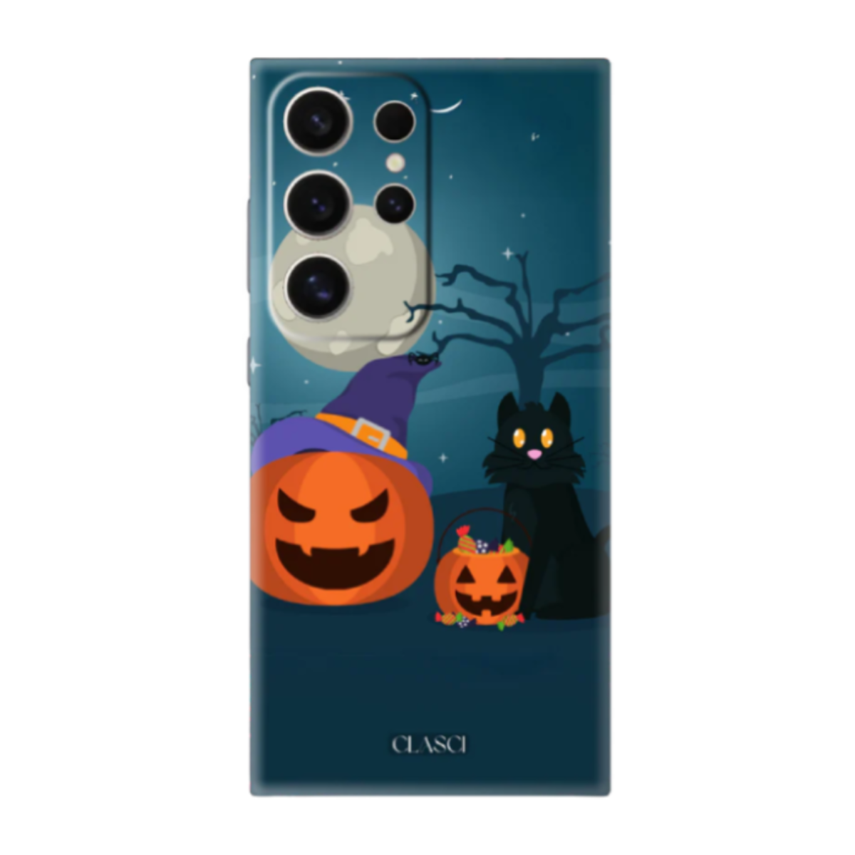 Spooky Halloween Phone Cover, Slim and Lightweight