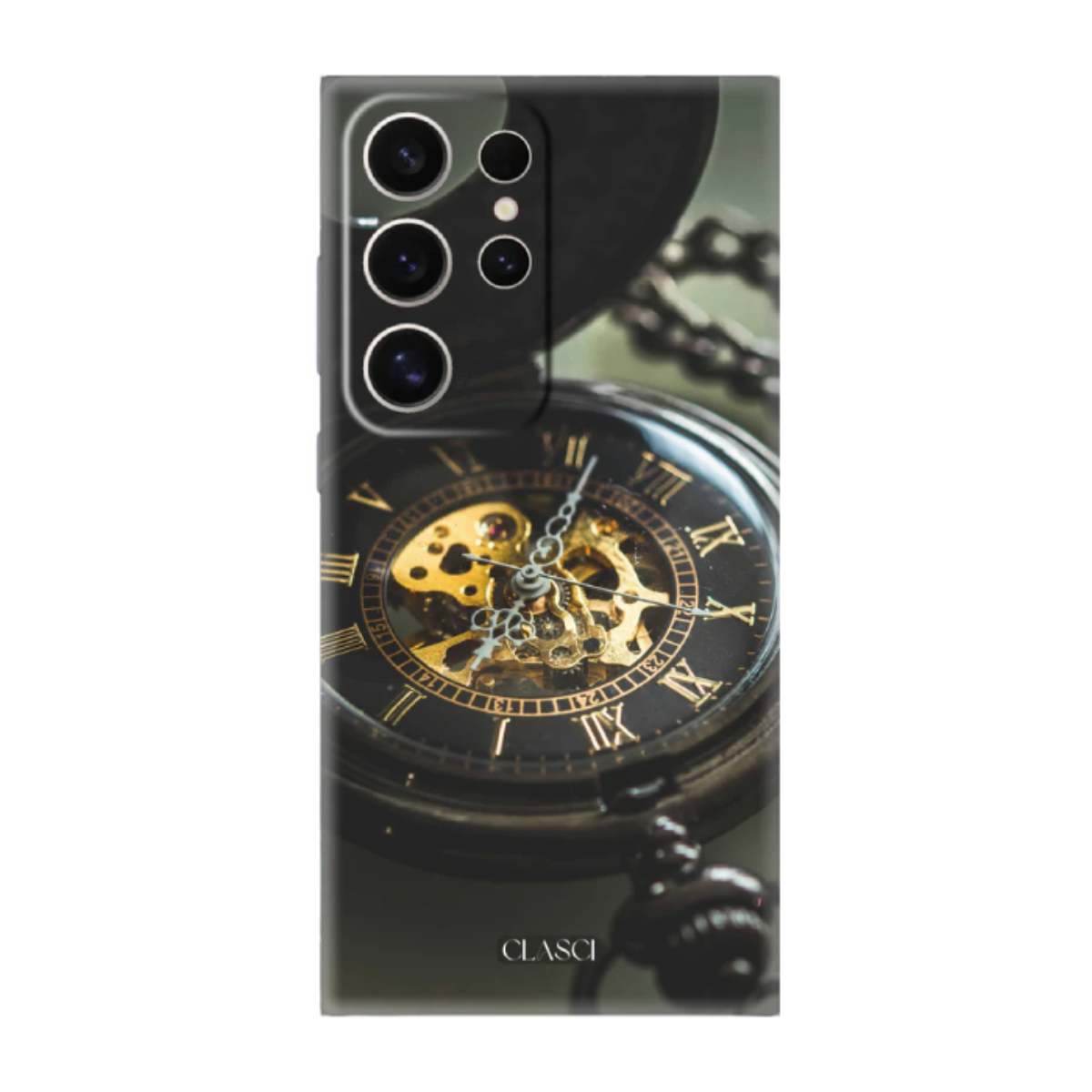 Timeless Clock Phone Cover, Slim and Lightweight