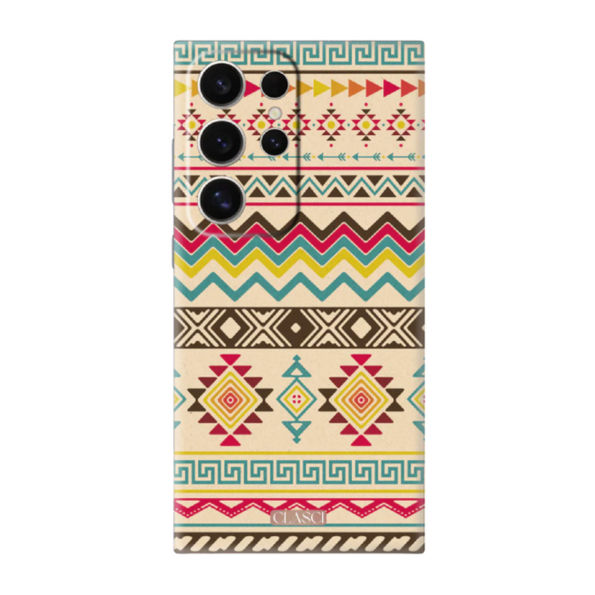 Tribal Stripe Pattern Silicone Phone Case