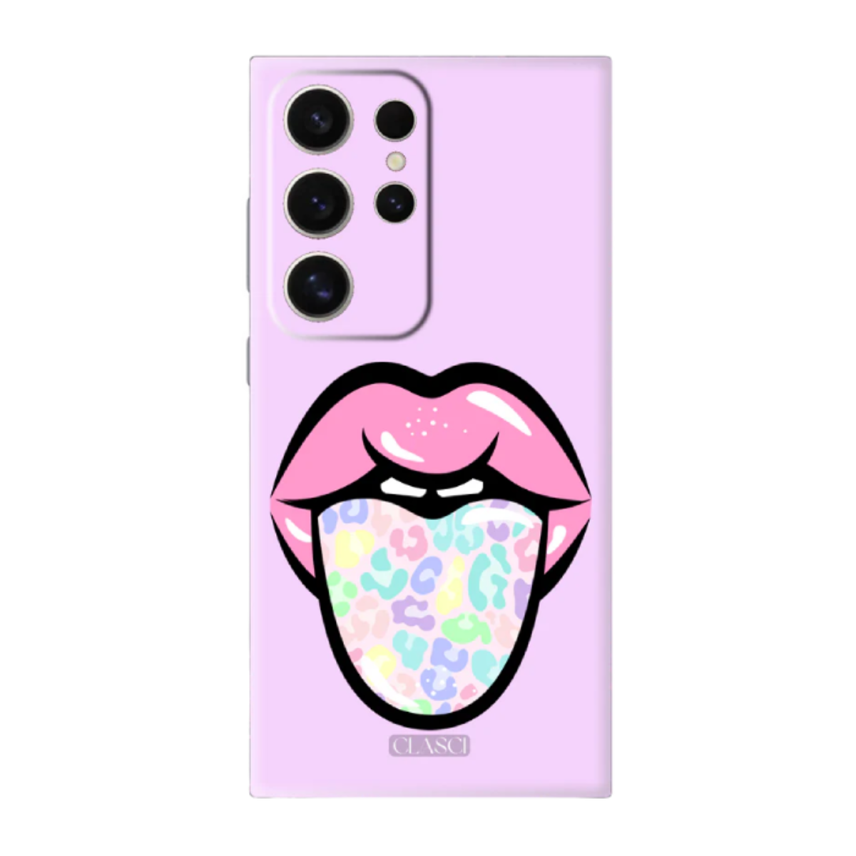 Trippy Tongue Phone Cover, Slim and Lightweight