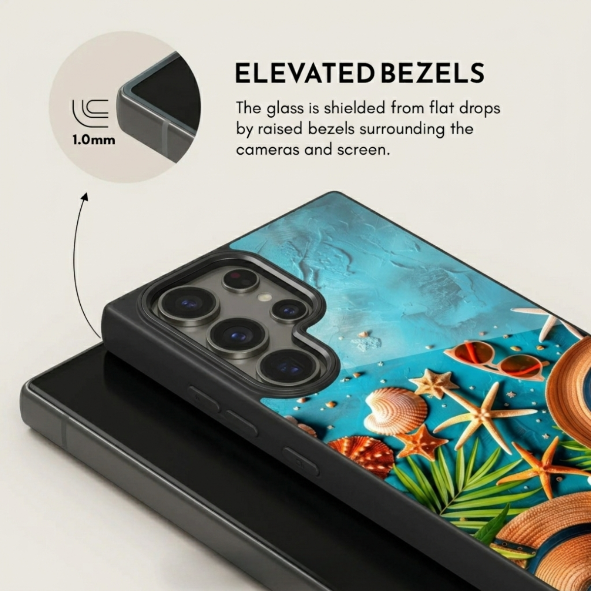 Floral Embroidery Samsung Phone Cover